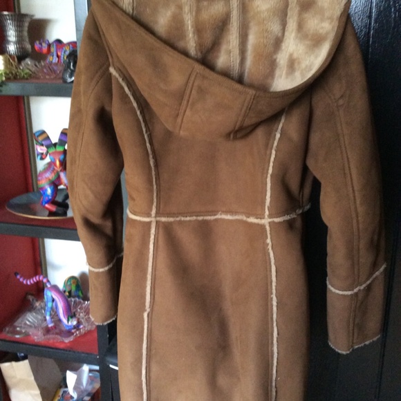 Esprit Shearling-Style Coat - Picture 2 of 3